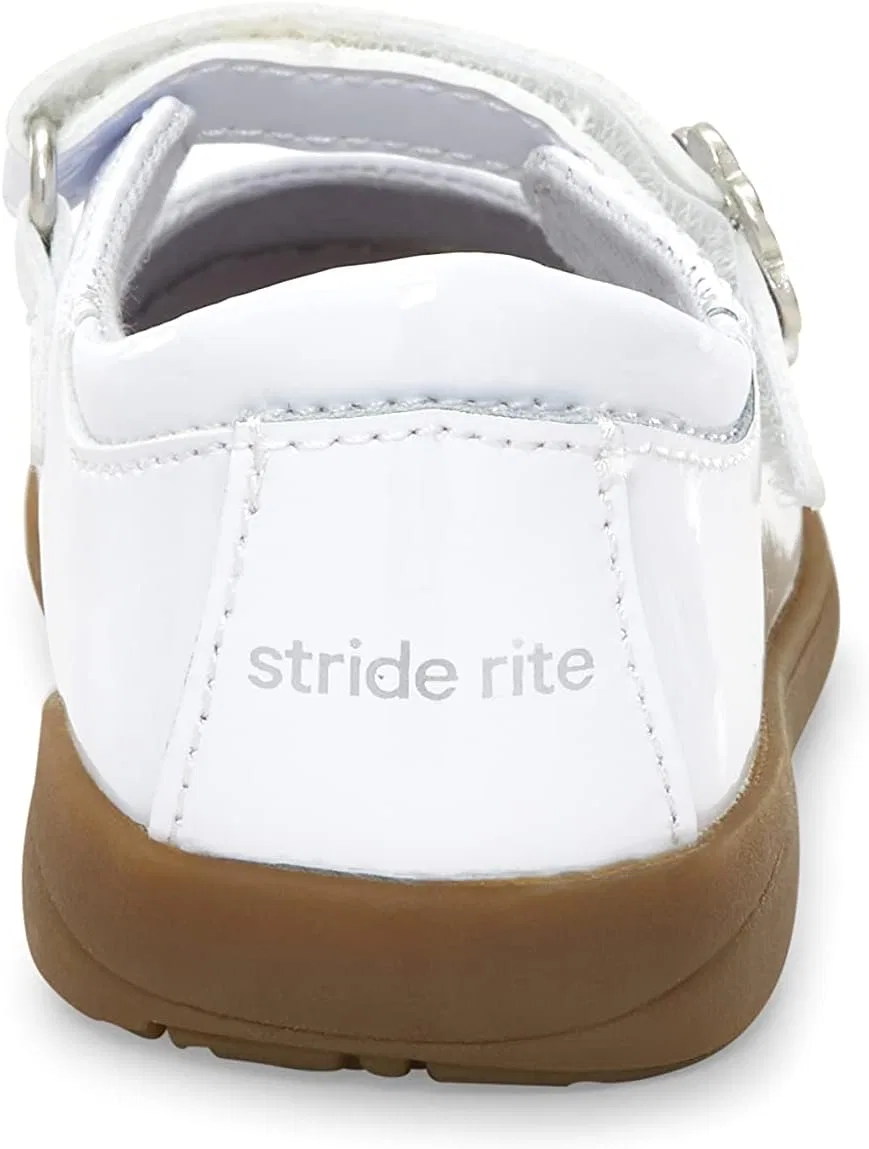 Детские туфли для девочек Holly-Adapt Stride Rite, White Patent — фото 3
