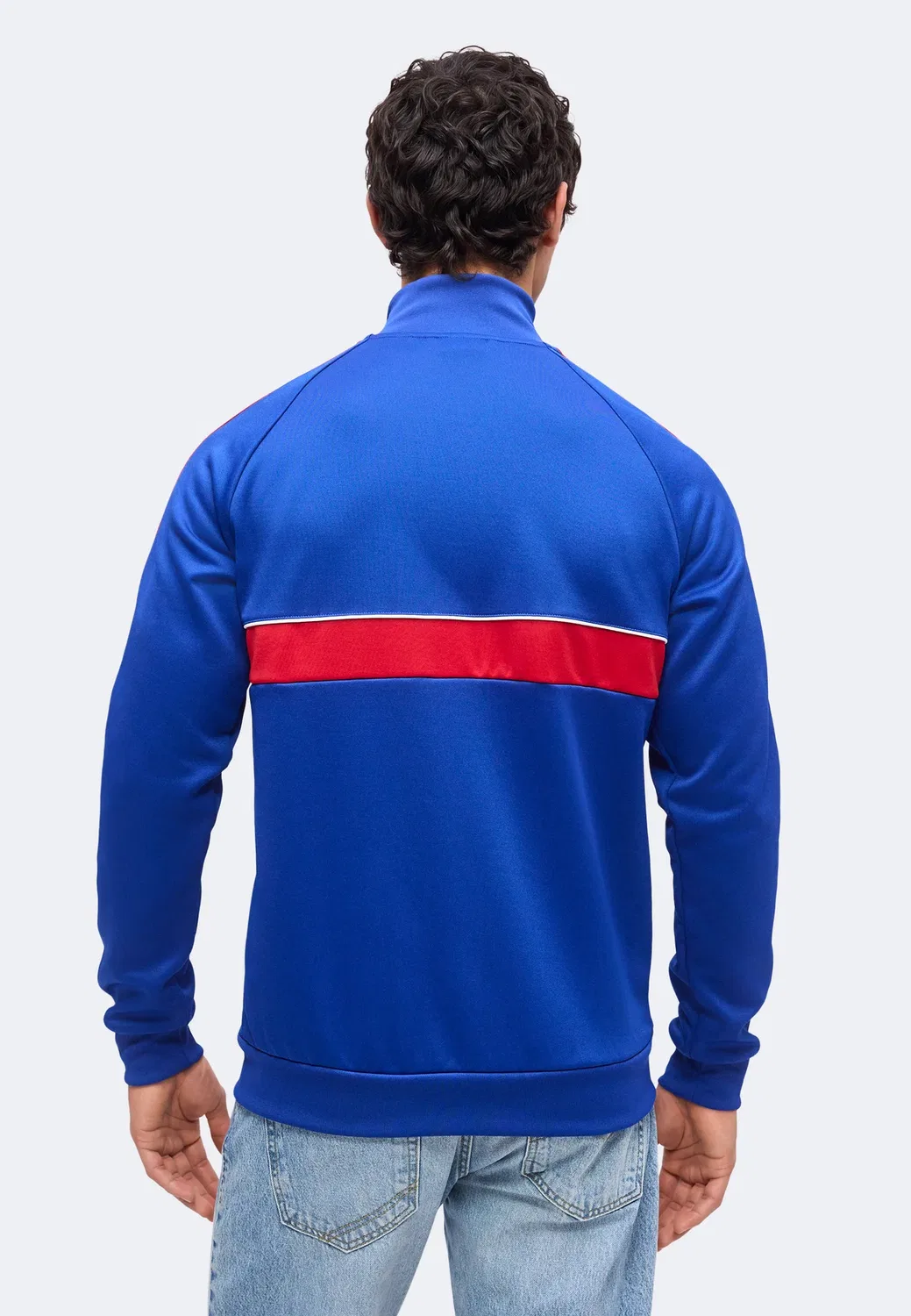 Спортивная куртка «Манчестер Юнайтед» - клубная одежда Adidas Originals, Team Royal Blue — фото 3
