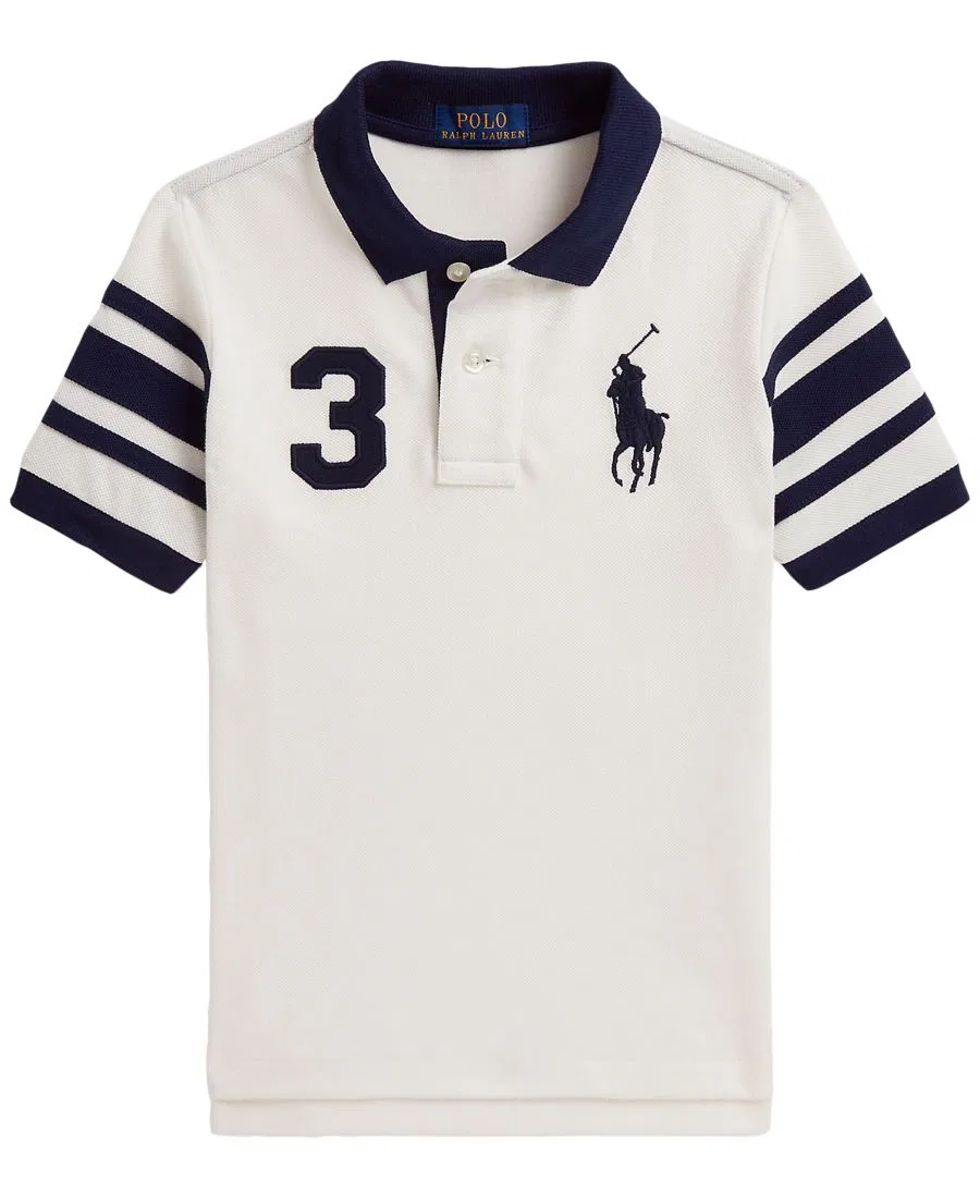 Поло-рубашка с длинным рукавом Big Pony Cotton Mesh Polo Ralph Lauren, Nevis