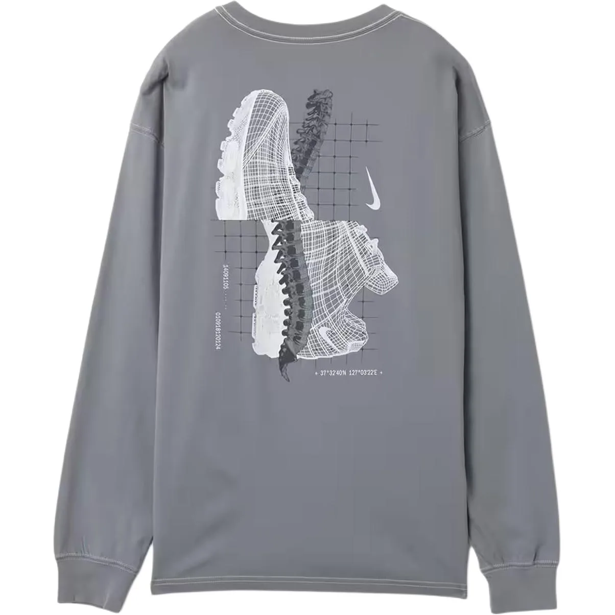 Nike Футболка Air Max 95 FW25 мужская Gray — фото 3