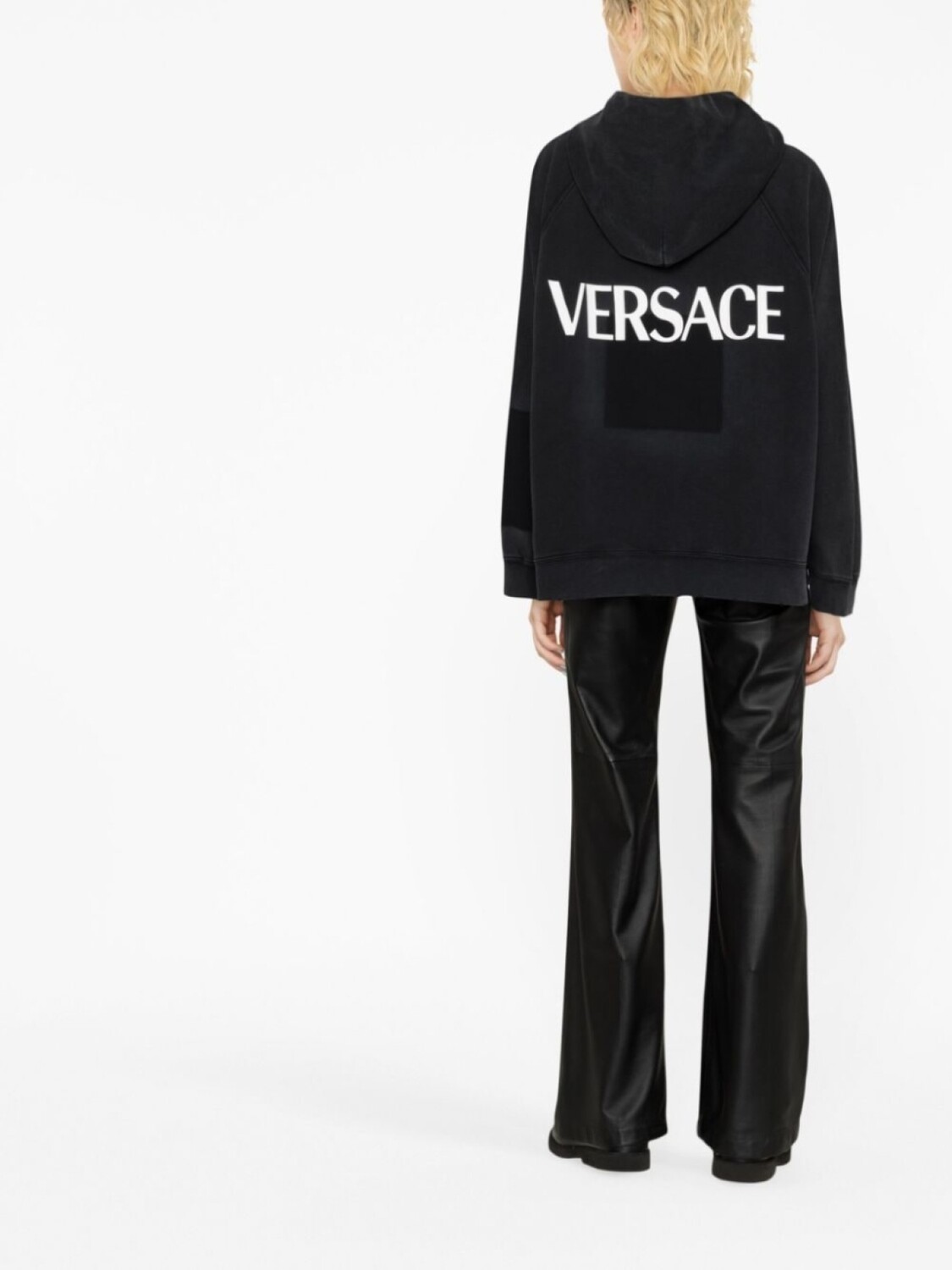 

Versace худи с графичным принтом, черный