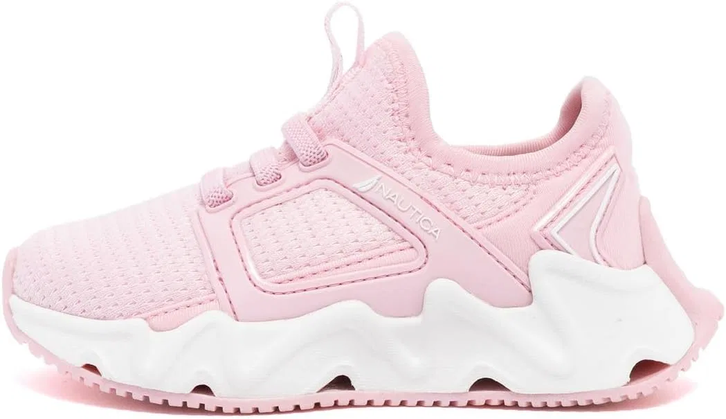 Детские кроссовки для девочек с шнуровкой Nautica, Ballerina White — фото 2