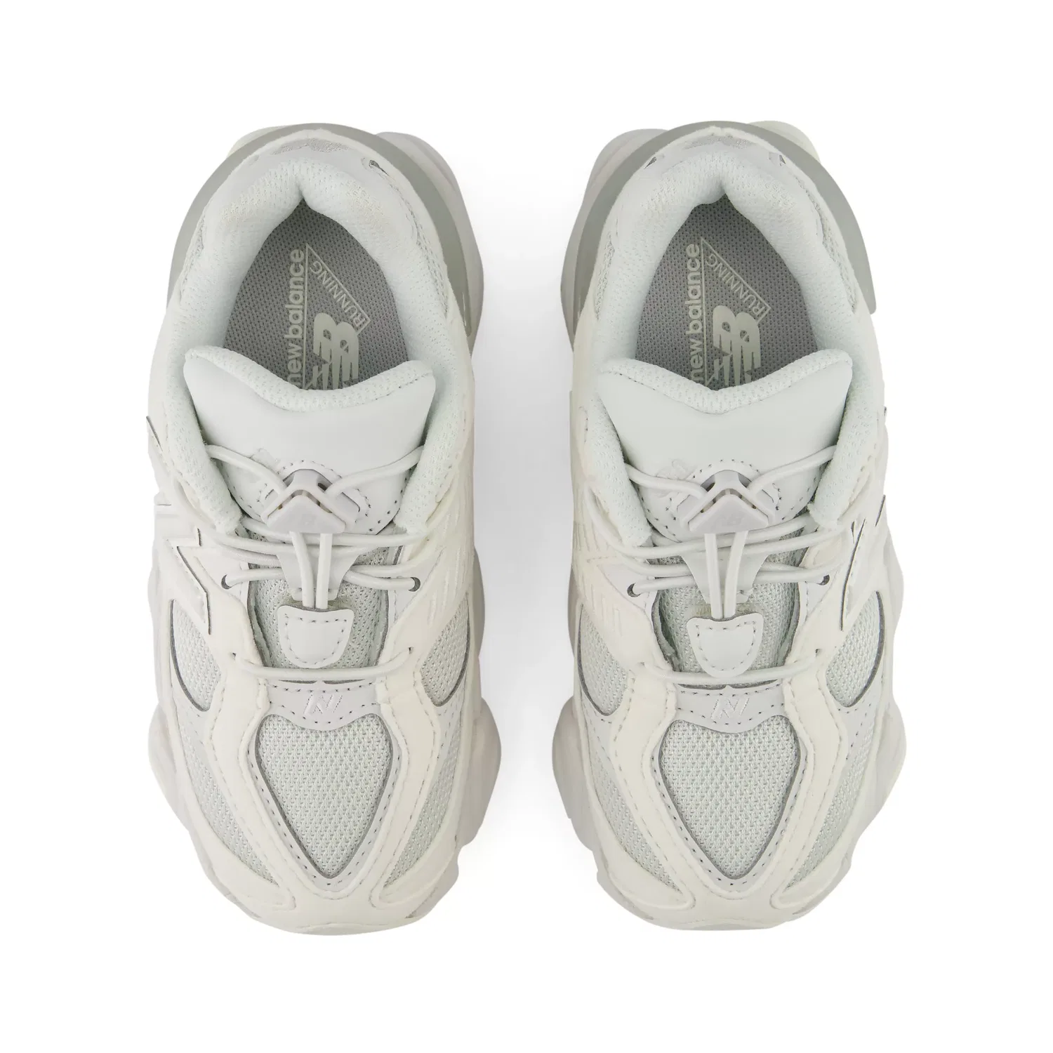 Детские кроссовки на шнурках-бингл с сетчатым верхом 9060 Bungee New Balance, Reflection — фото 3