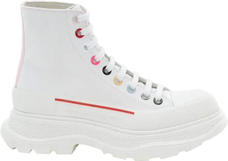 Кроссовки Alexander McQueen Wmns Tread Slick Boot White, белый