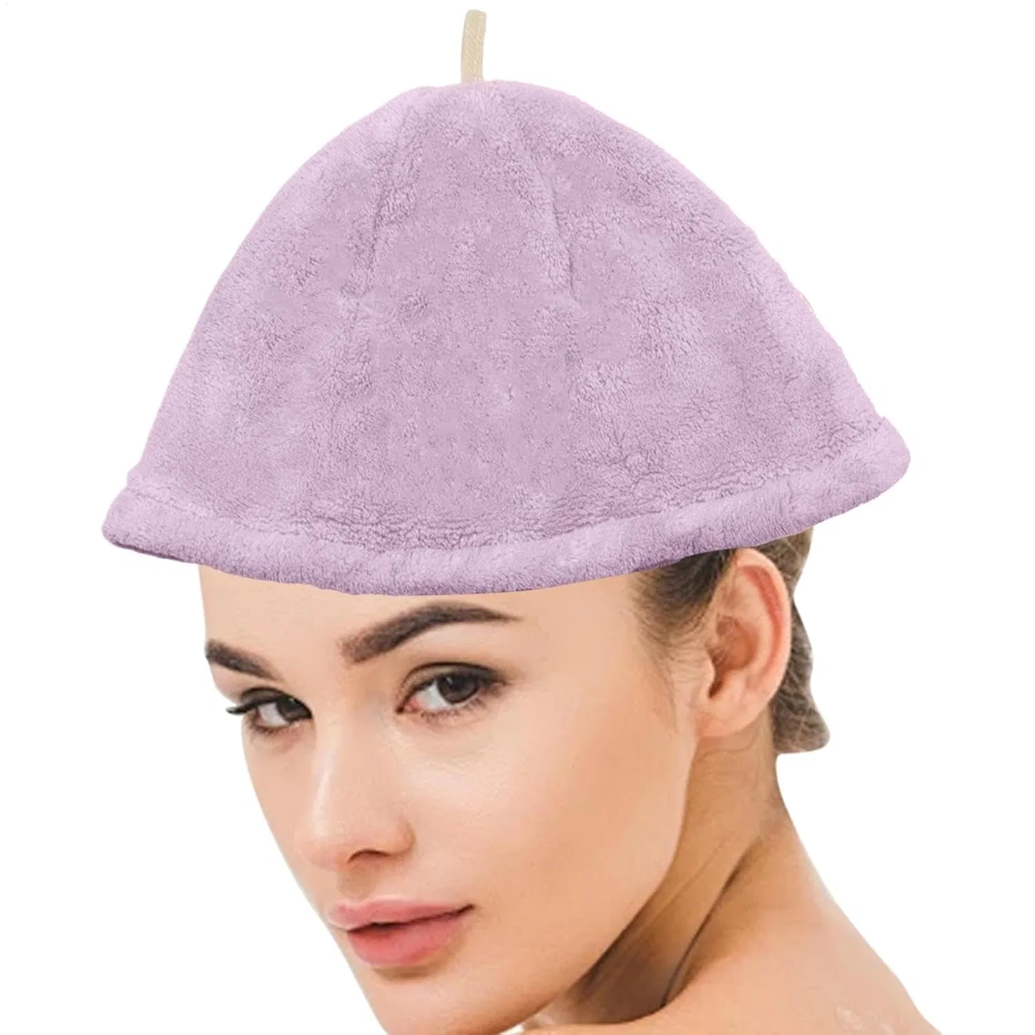 Шапочка для душа Highly Absorbent Шапочка для душа Coral Velvet, Purple Generisch