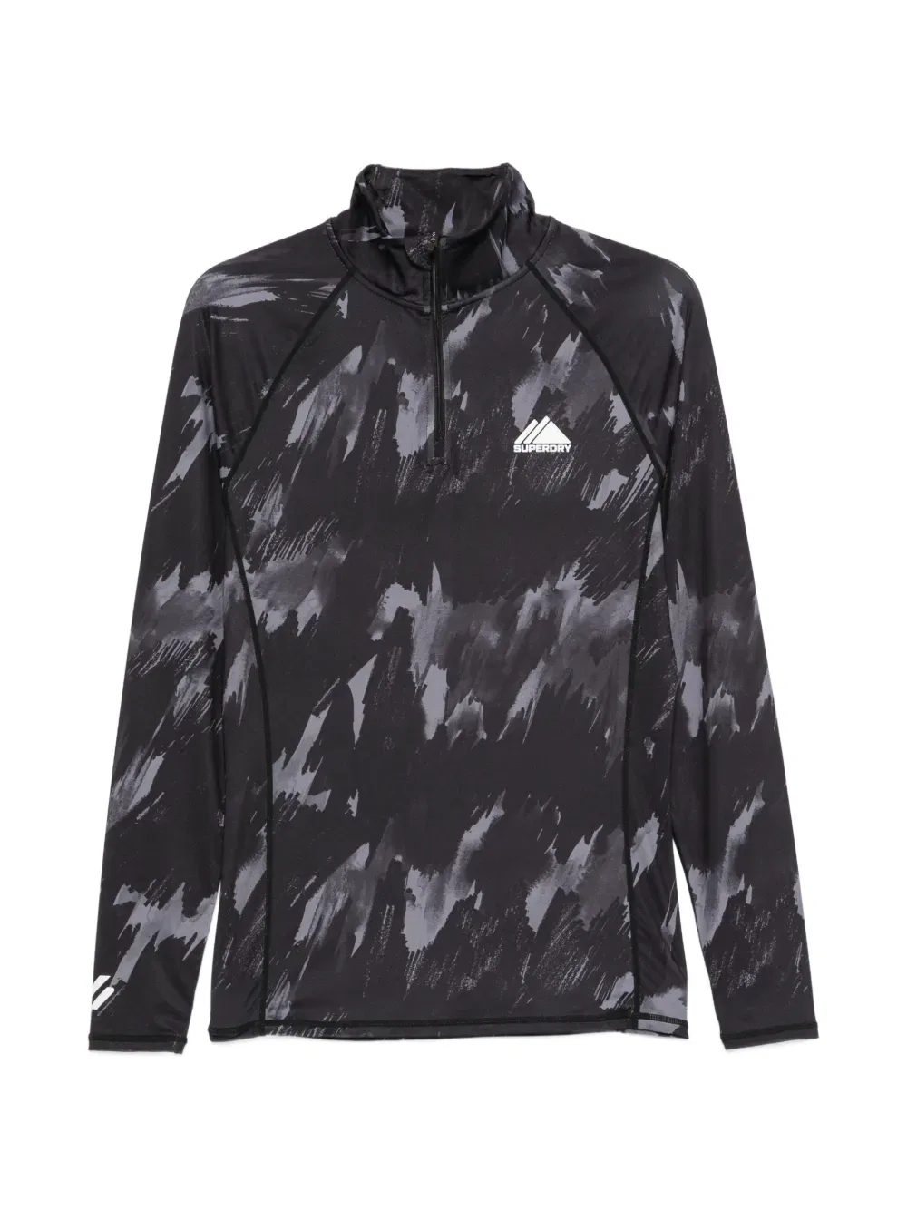 Футболка Brush Camo Superdry, темно-серый