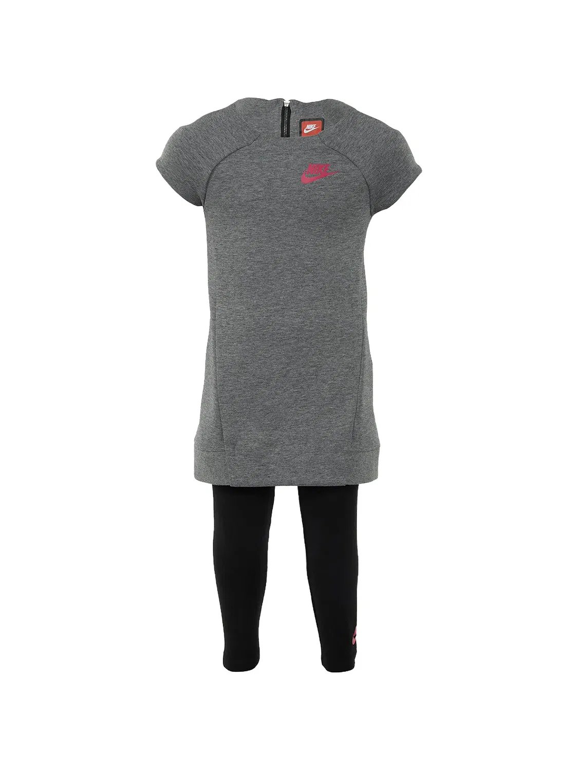 Комплект из футболки и легинсов Nike Kids, серый