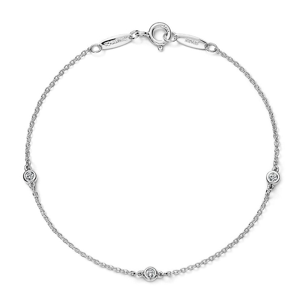 

Браслет Tiffany & Co. Elsa Peretti Diamonds by the Yard, серебро