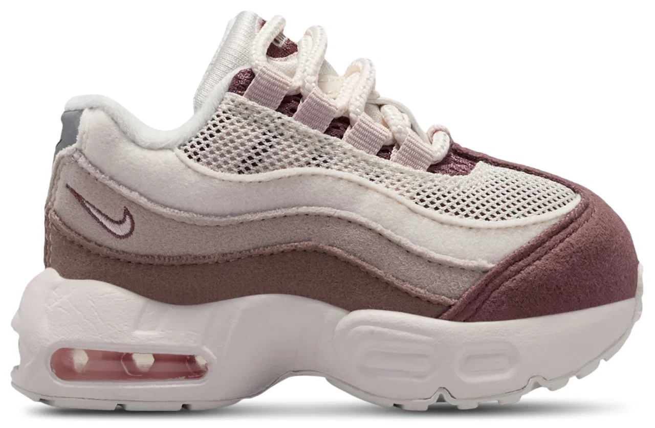 Кроссовки для девочек Air Max 95 Nike, цвет Phantom/Red Silt