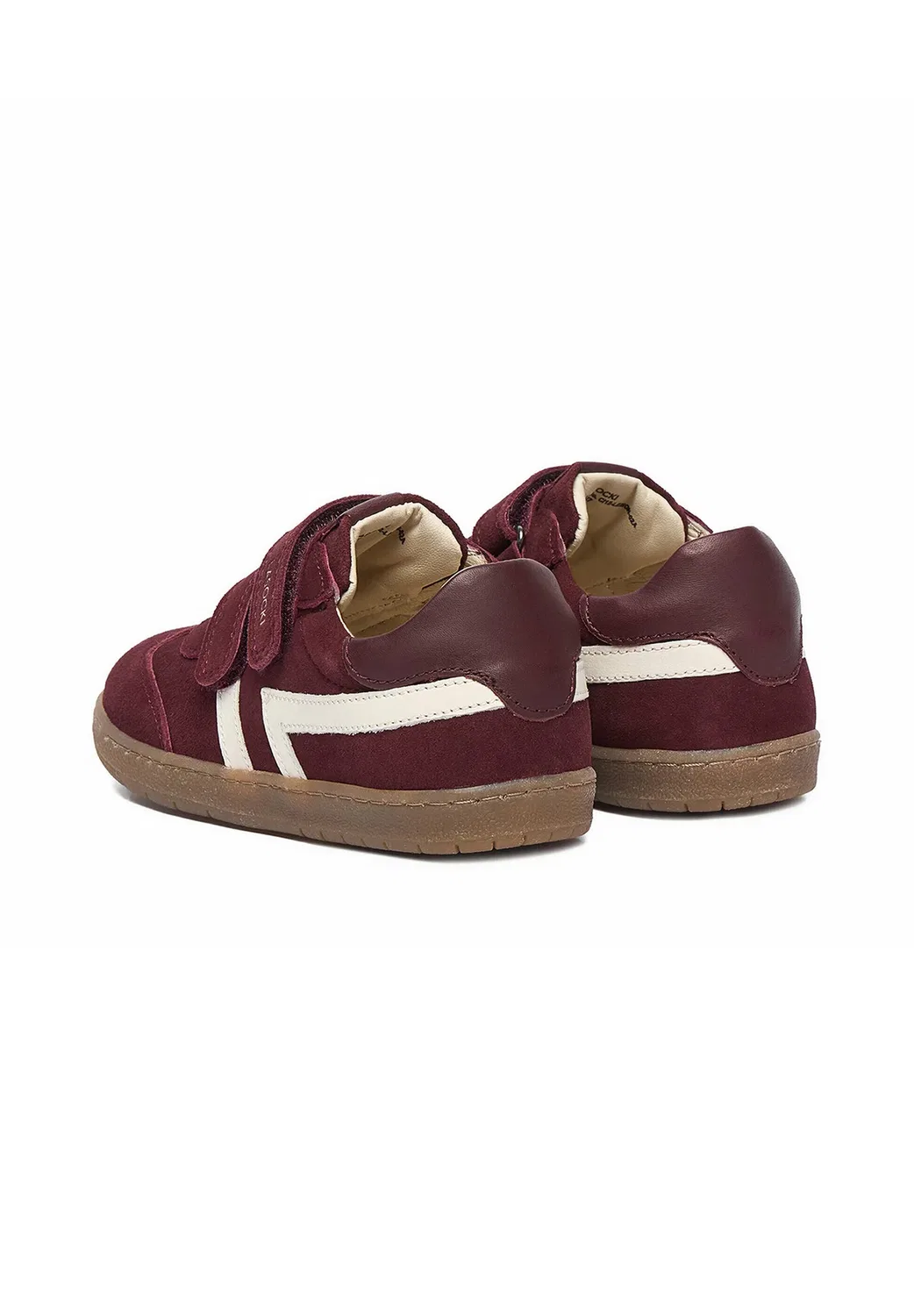 Девушка в кроссовках 5907964257417 - кроссовки Lasocki Kids, Burgundy — фото 3