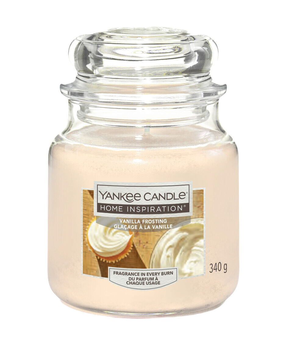 

Yankee Candle Home Inspiration Vanilla Frosting Ароматическая свеча Vanilla Frosting, 340 г