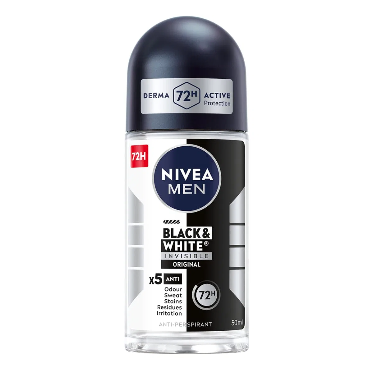 Антиперспирант NIVEA MEN Black&White Invisible Original, 50 мл
