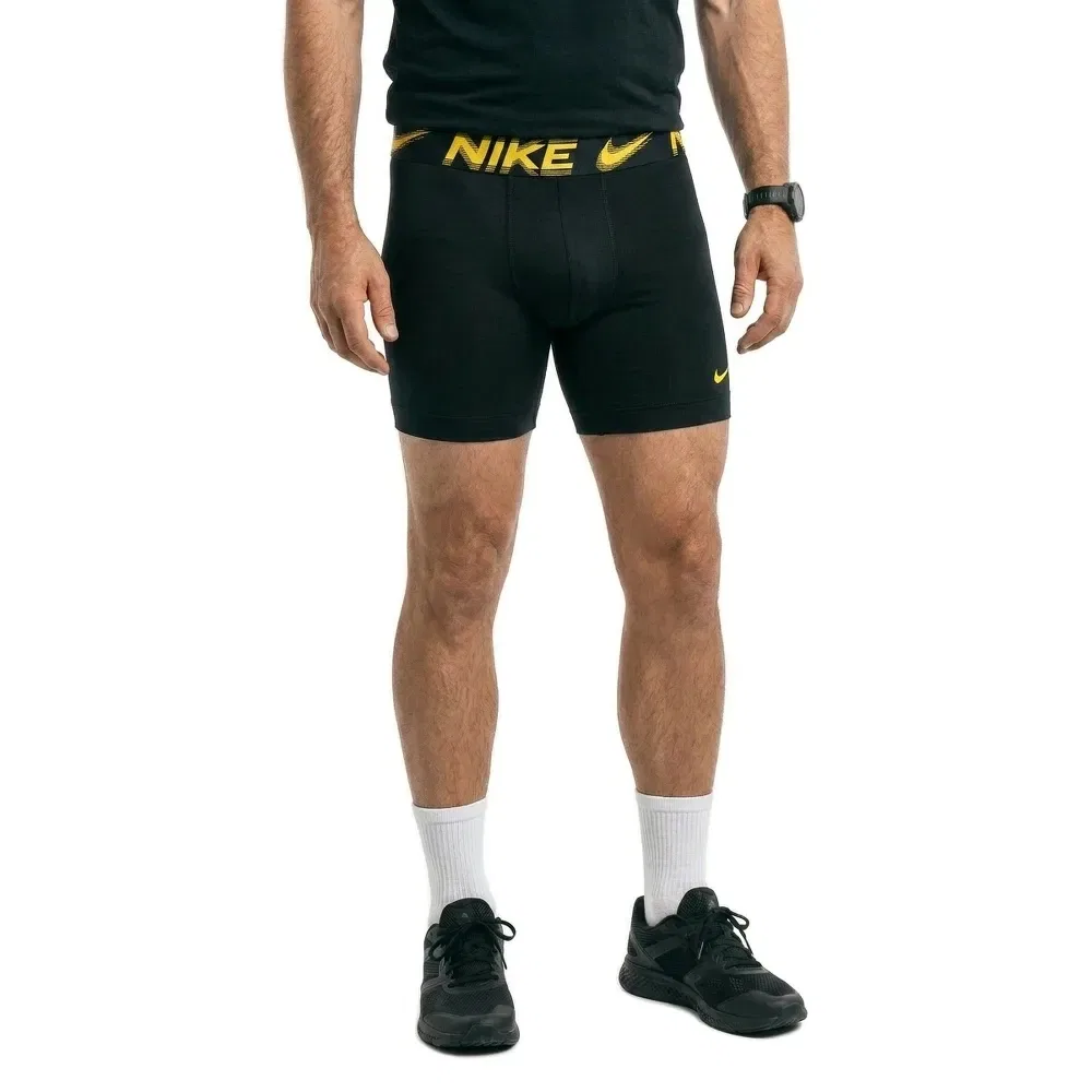Трусы боксеры комплект из 3 штук Nike, черный — фото 3