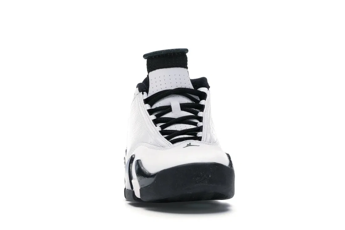 Детские кроссовки с принтом Jordan 14 Retro Jordan, White/Oxidized Green-Legend Blue-Black — фото 2