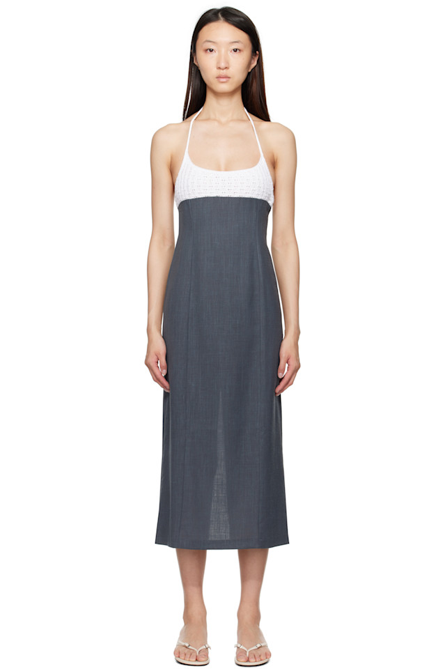

Джоди платье миди Paloma Wool, серый