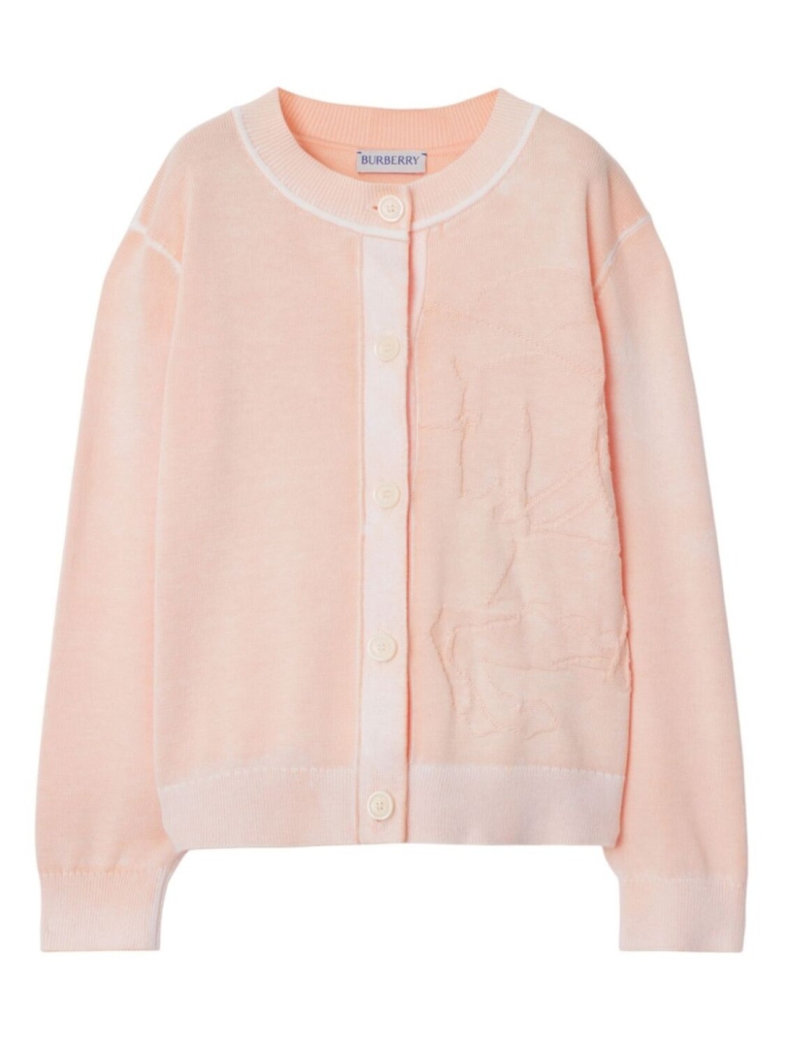 

Burberry Kids хлопковый кардиган Cordelia EKD, розовый