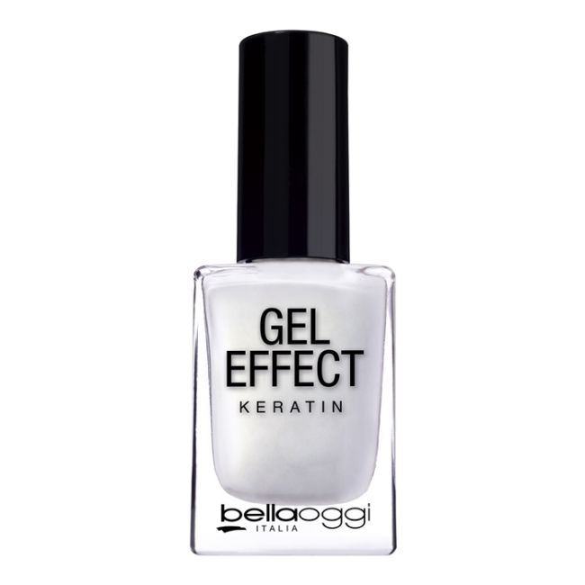 

Кератиновый лак для ногтей с эффектом геля Bellaoggi, цвет 068 white angel, 10 мл