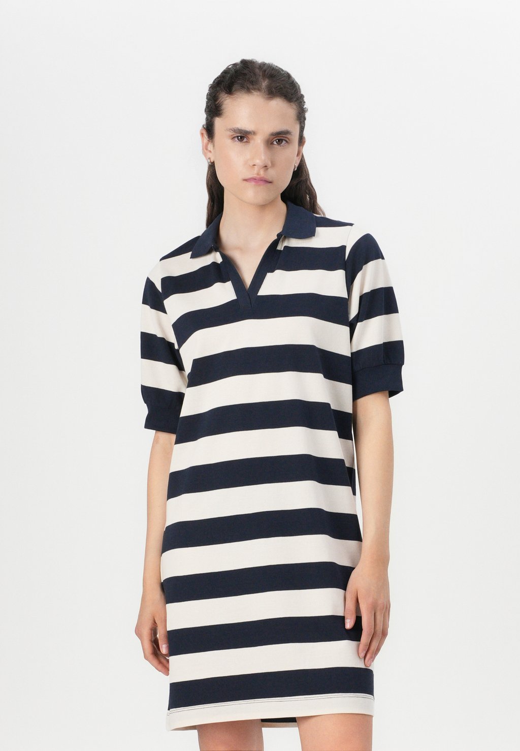 

Платье из джерси VMELLY POLO SHORT DRESS Vero Moda, темно-синий