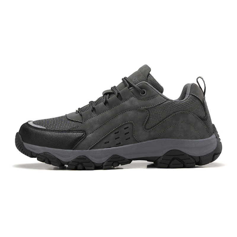 

Кроссовки Coverage Impact Resistant Cushioning Low Top Mountaineering & Hiking Shoes Men's Dark Gray TELENT, Dark Gray