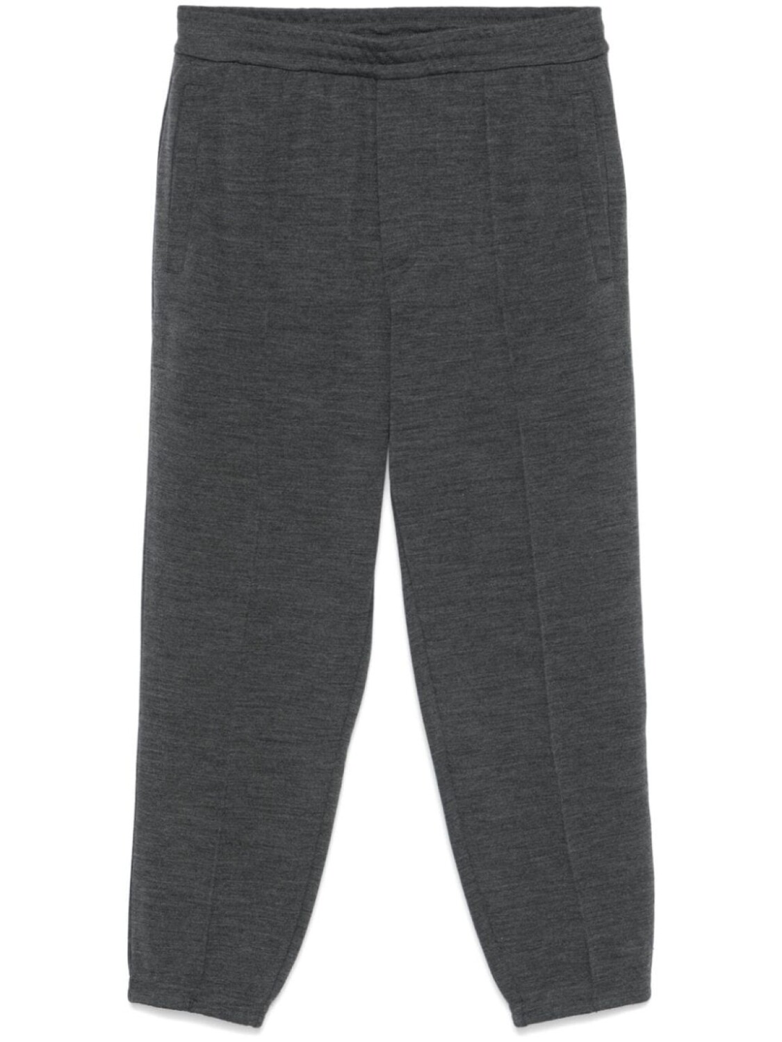 

Emporio Armani спортивные брюки с эффектом меланжа, серый