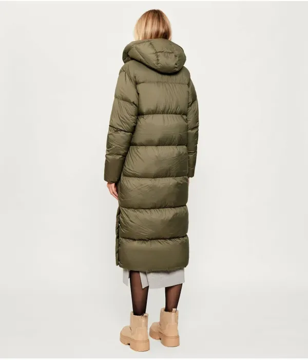 Пуховое пальто Tommy Hilfiger, оливково-зеленый — фото 2