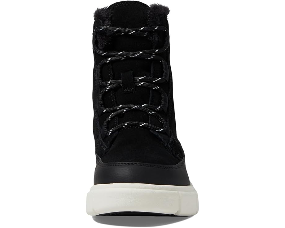 Детские ботинки Sorel Explorer III Lace WP (Little Kid/Big Kid) SOREL Kids, Black/Sea Salt — фото 2