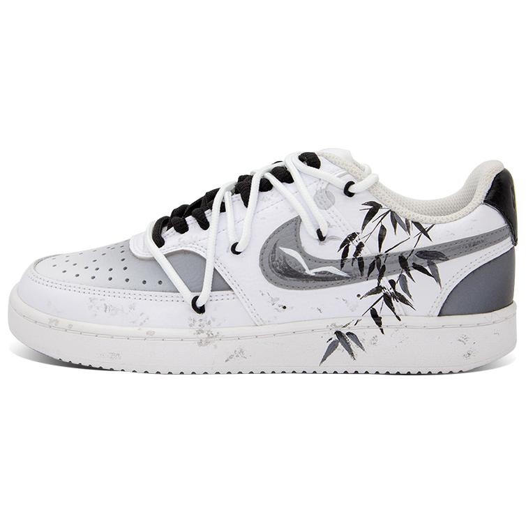 

Кроссовки Nike Court Vision 1 Skateboarding Shoes Women's Low-top Black/white, белый
