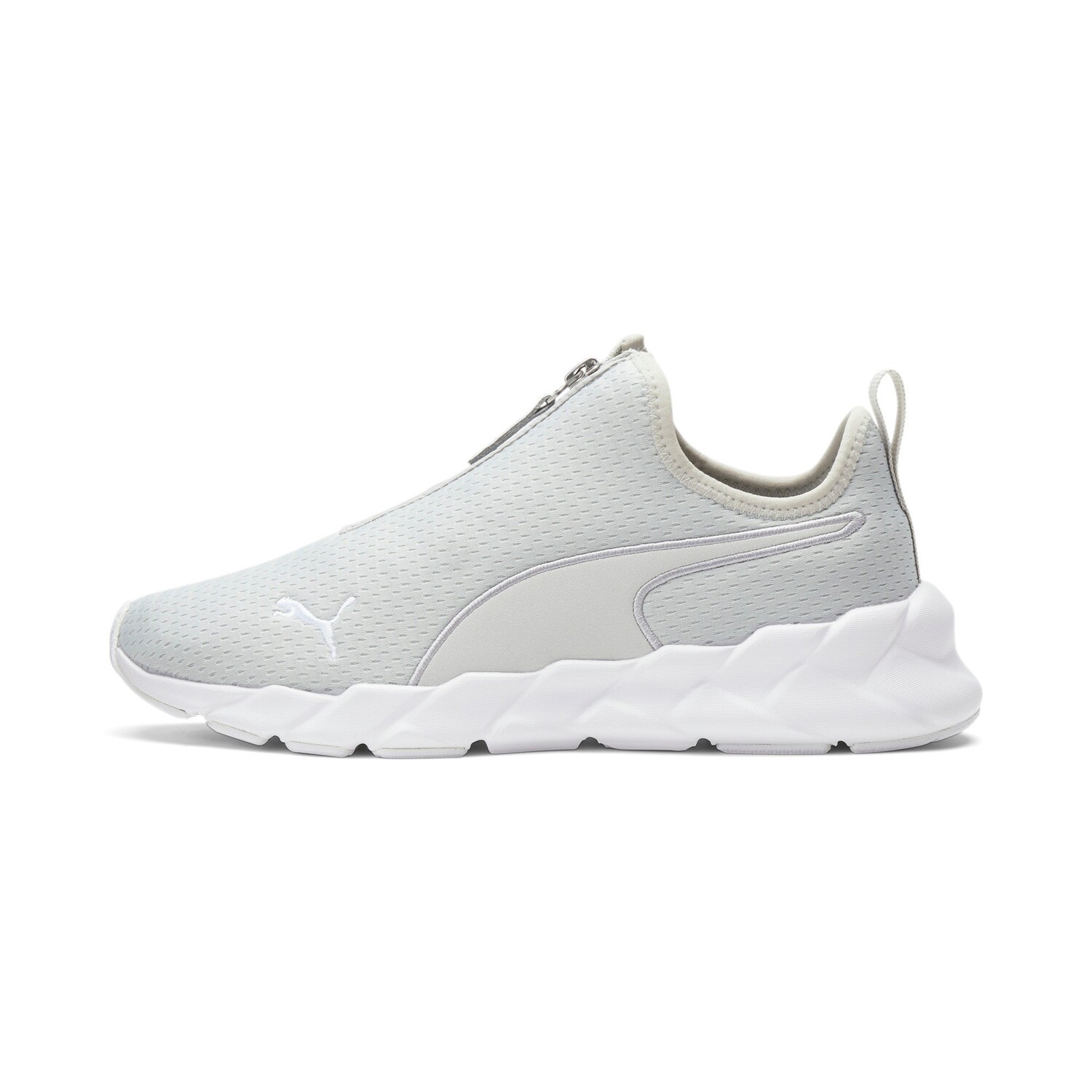 

Женские кроссовки PUMA с тканой молнией, цвет Gray Violet/Silver