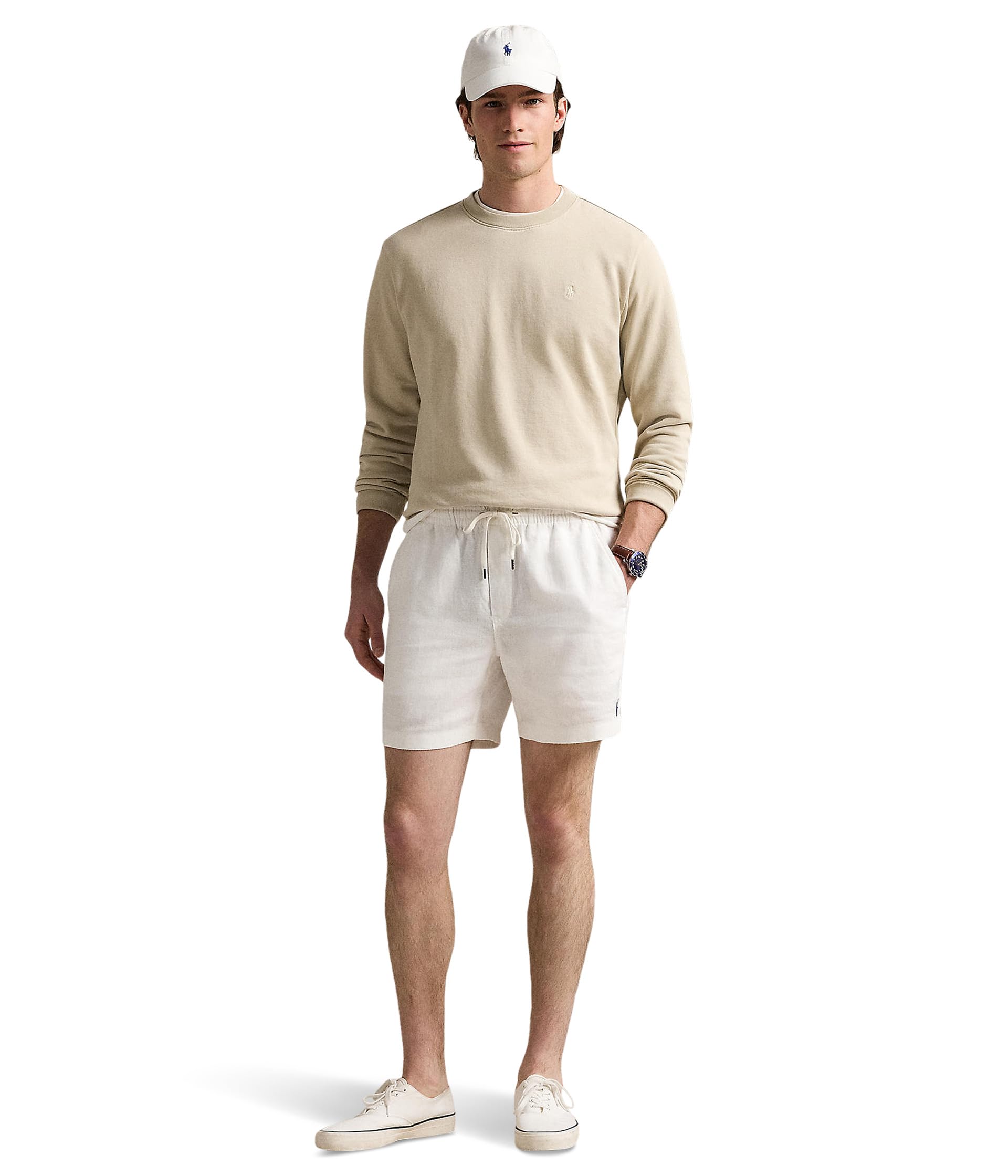 Толстовка Polo Ralph Lauren Loopback Fleece Stoneware Grey — фото 4