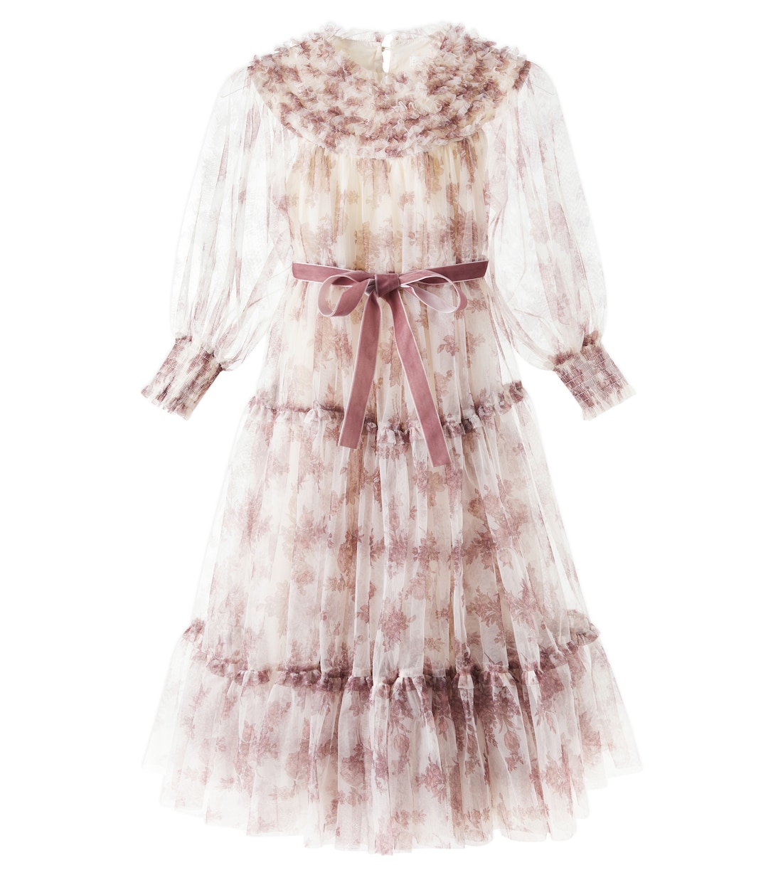 

Платье Domenica из тюля с узором toile de jouy C'era Una Volta, Cream/Pink Toile De Jouy
