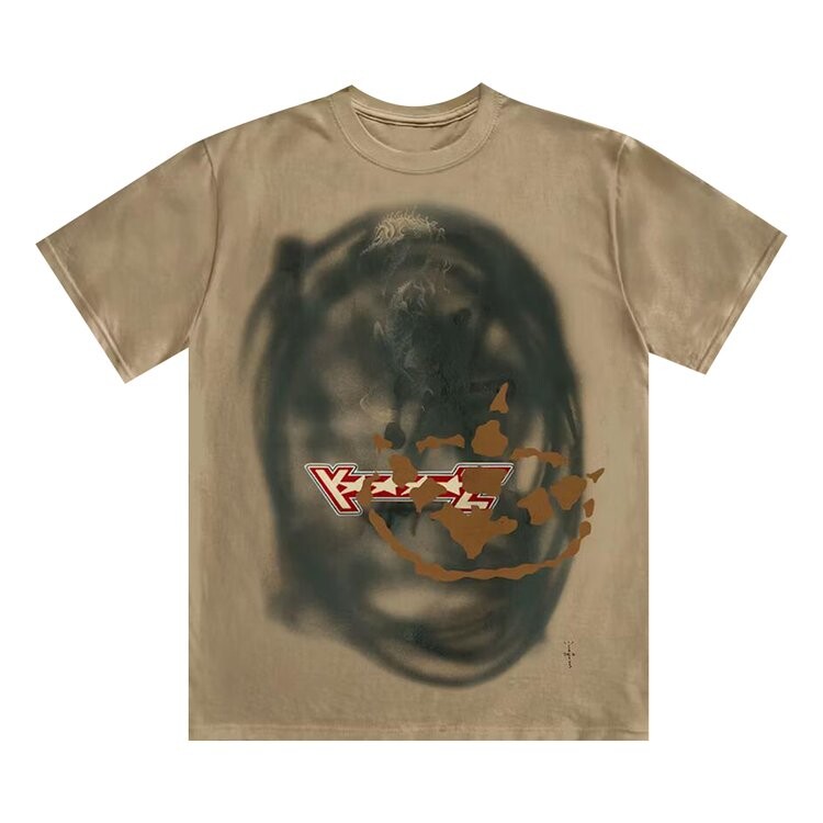 

Футболка Cactus Jack by Travis Scott Sprayed Short-Sleeve Tee, разноцветный