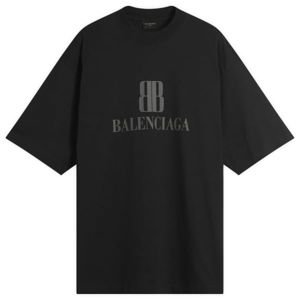 

Футболка Nano BB с логотипом Dry Jersey, средняя посадка Balenciaga, черный