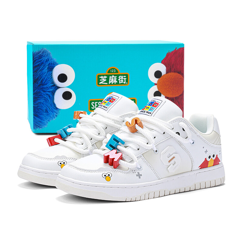 

SESAME STREET УЛИЦА СЕЗАМ Обувь для скейтбординга унисекс, Черный