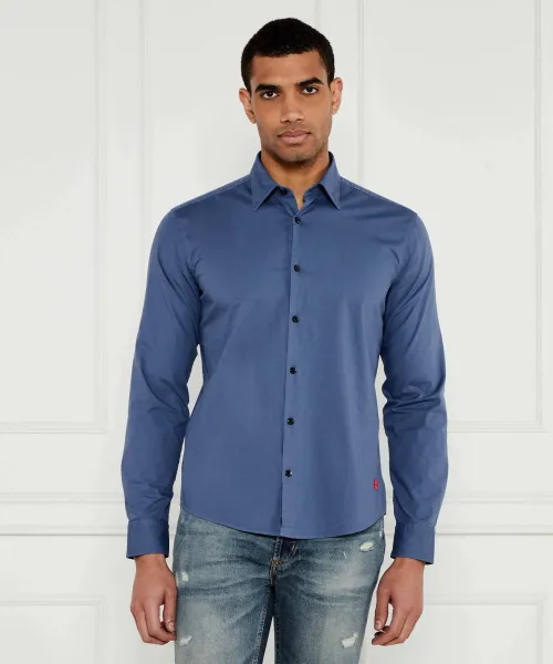 

Рубашка Hermo Slim fit Hugo, синий