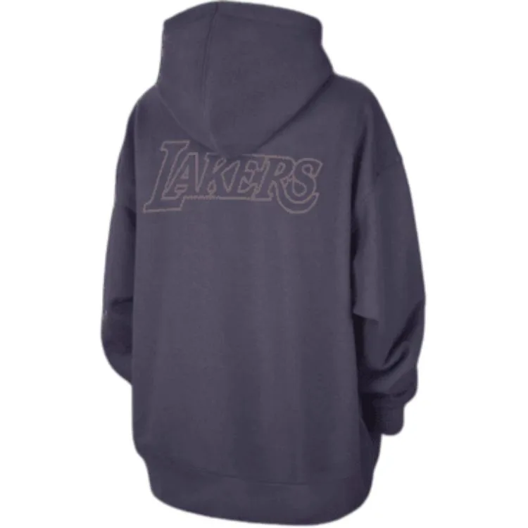 Nike Толстовка NBA Los Angeles Lakers Courtside Jumpman Women's Dark Purple — фото 4