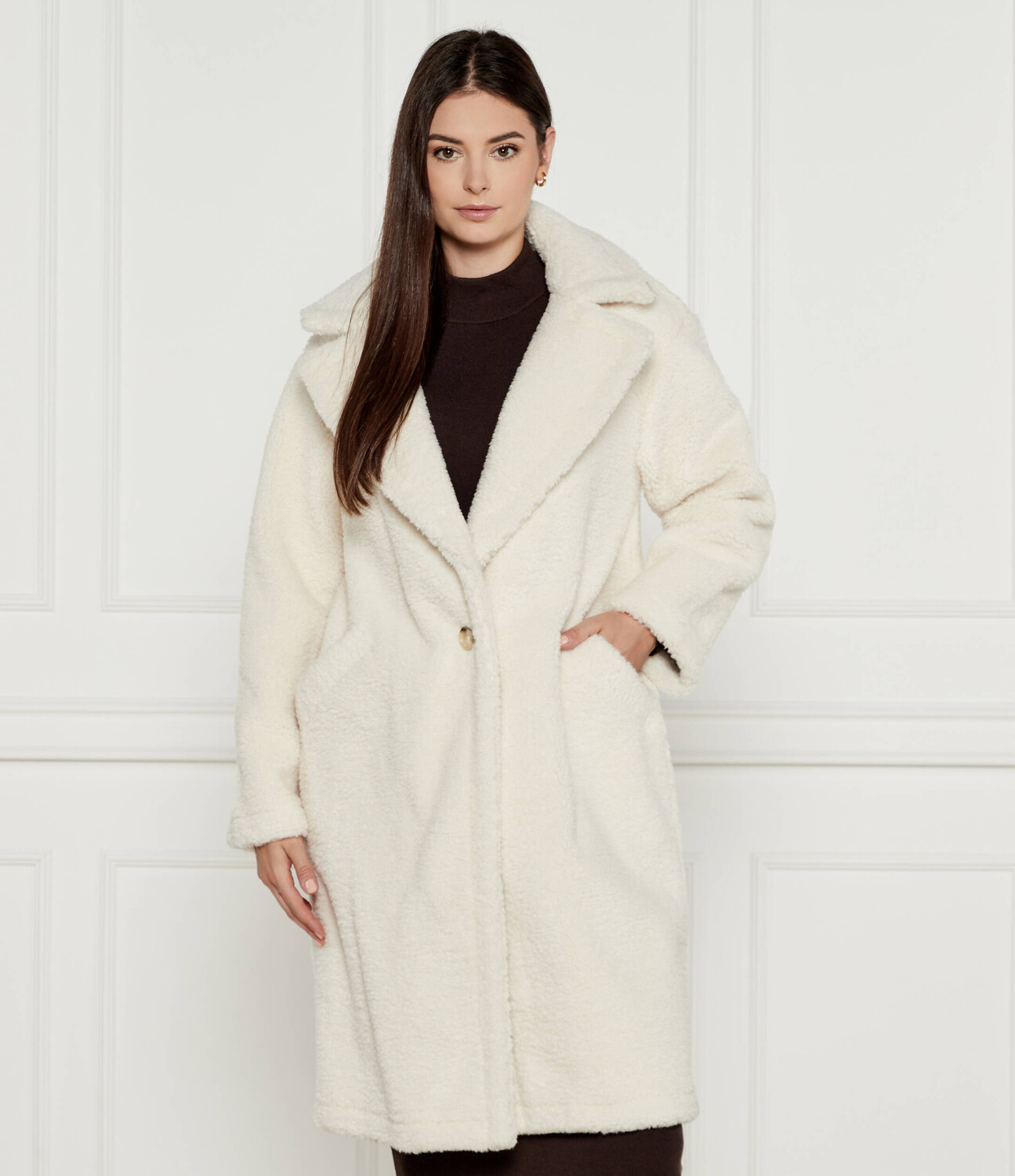 

Пальто Michael Kors, кремовый