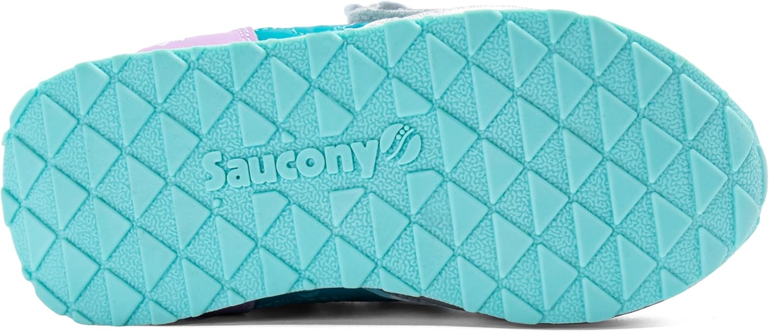 Детские кроссовки Saucony Baby Jazz на липучках, бирюзовый — фото 4