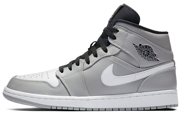 

Кроссовки JORDAN 1 Mid Wolf Grey Black White