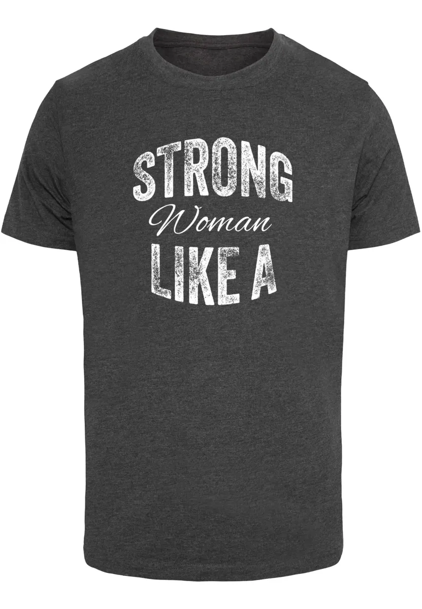 

Футболка Merchcode " Merchcode Unisex Strong WD - Футболка Like A Woman с круглым вырезом", цвет Charcoal