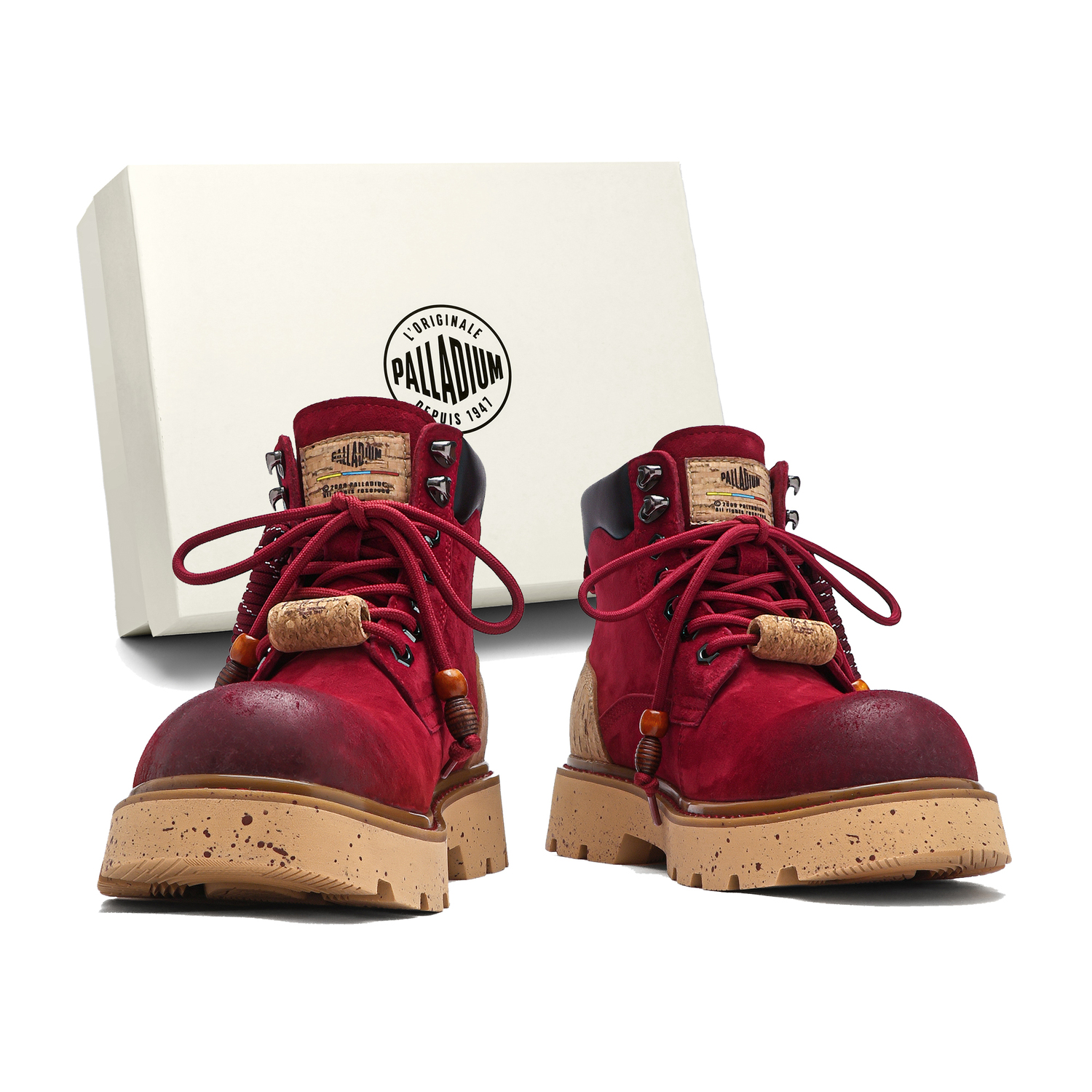 

Короткий ботинок Martin Unisex Palladium, красный wine[men's, suggestion: consider 1 size down]