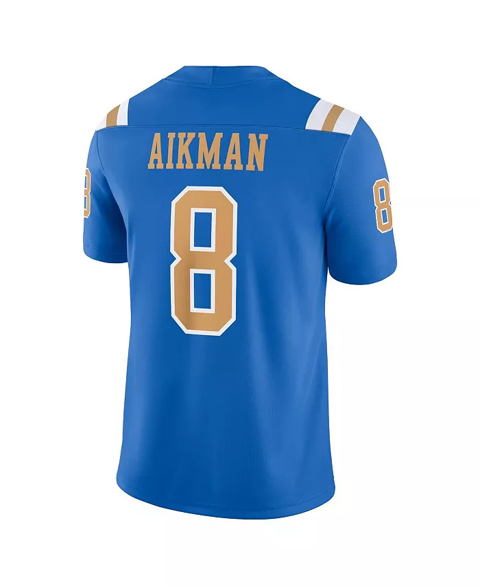 Мужская игровая футболка Troy Aikman в синем цвете UCLA Bruins Jordan — фото 3