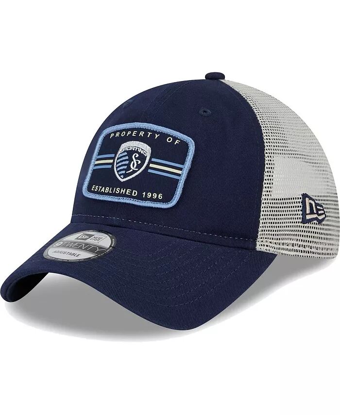 

Мужская темно-синяя спортивная бейсболка Kansas City Property 9TWENTY Snapback New Era