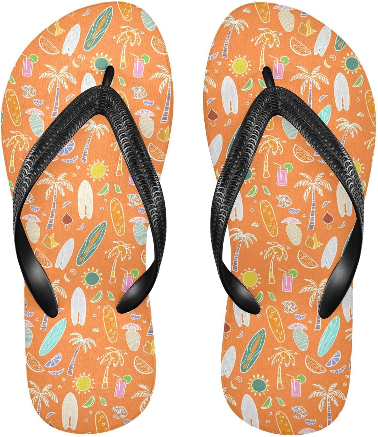 

Пляжные летние повседневные сандалии с тропическим рисунком пальм для женщин и мужчин, обувь для душа 20861976 Kfbe, Palm