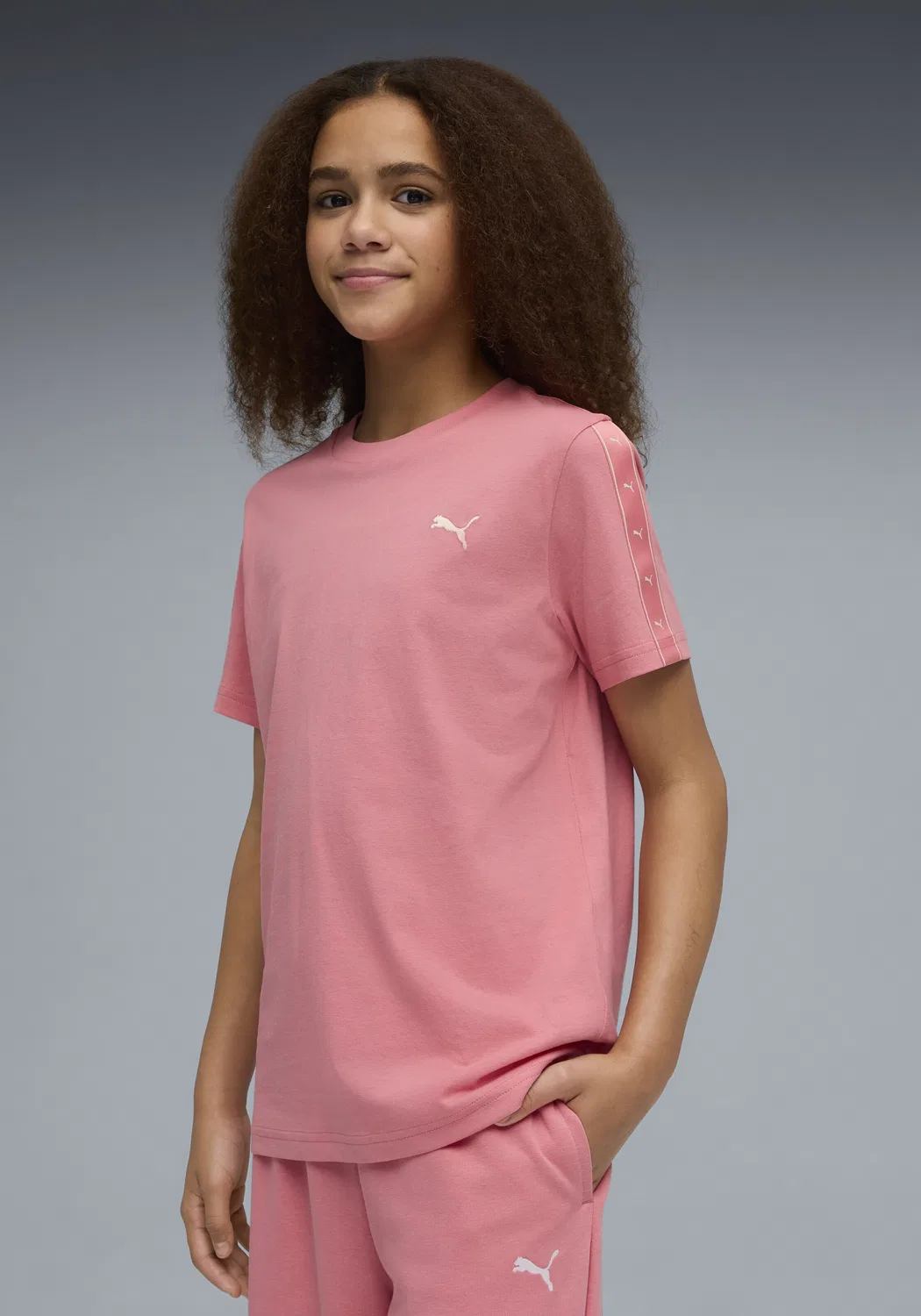Спортивная футболка 'Essentials Tape' Puma, Rose — фото 3