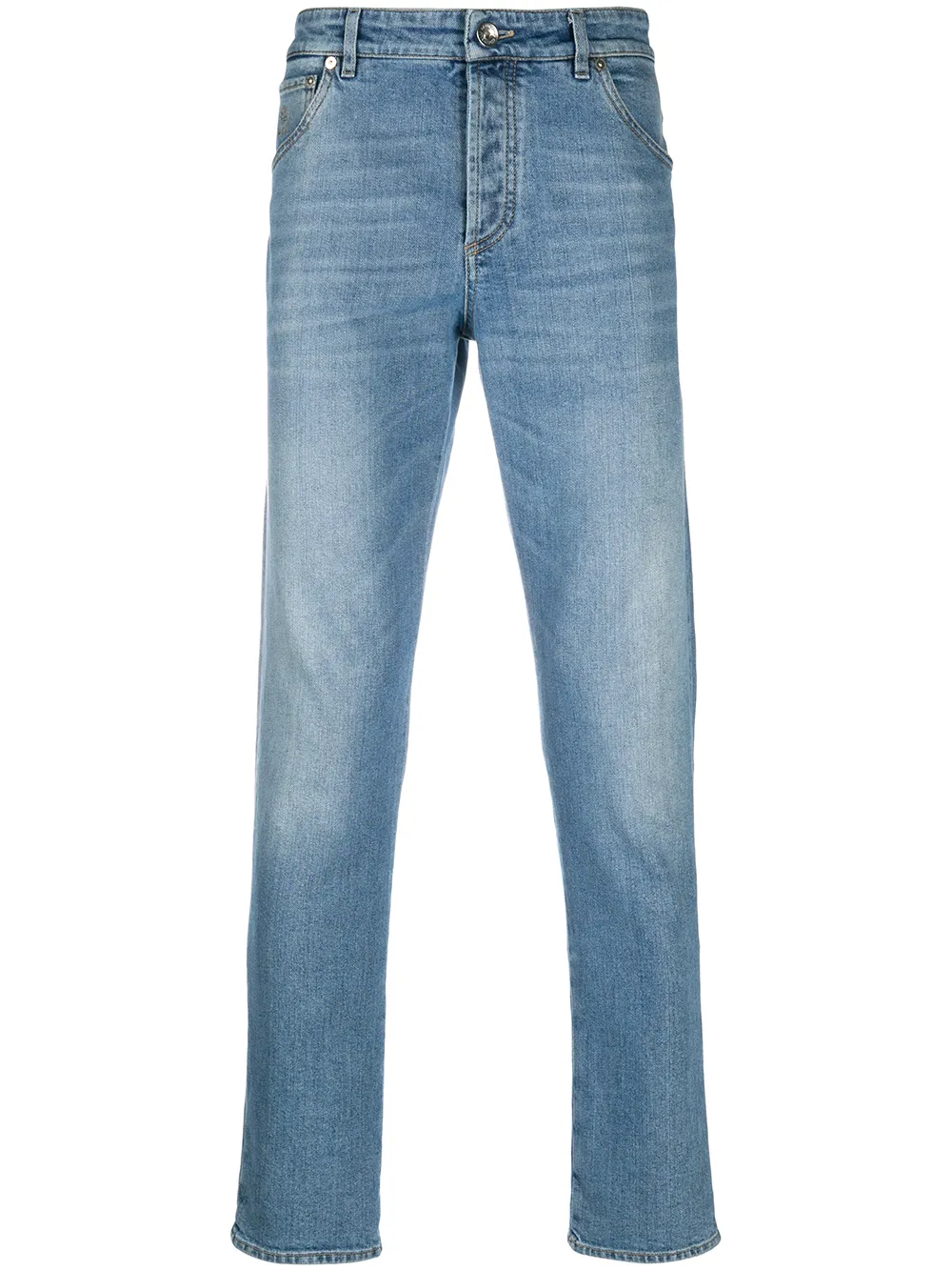 

Прямые джинсы Brunello Cucinelli, синий