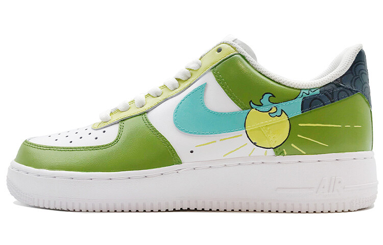 

Кроссовки для скейтбординга Air Force 1 женские, низкие, зеленые Nike, Зеленый, Кроссовки для скейтбординга Air Force 1 женские, низкие, зеленые Nike