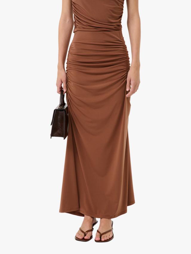 

Юбка макси Maily Gestuz, Mid Brown