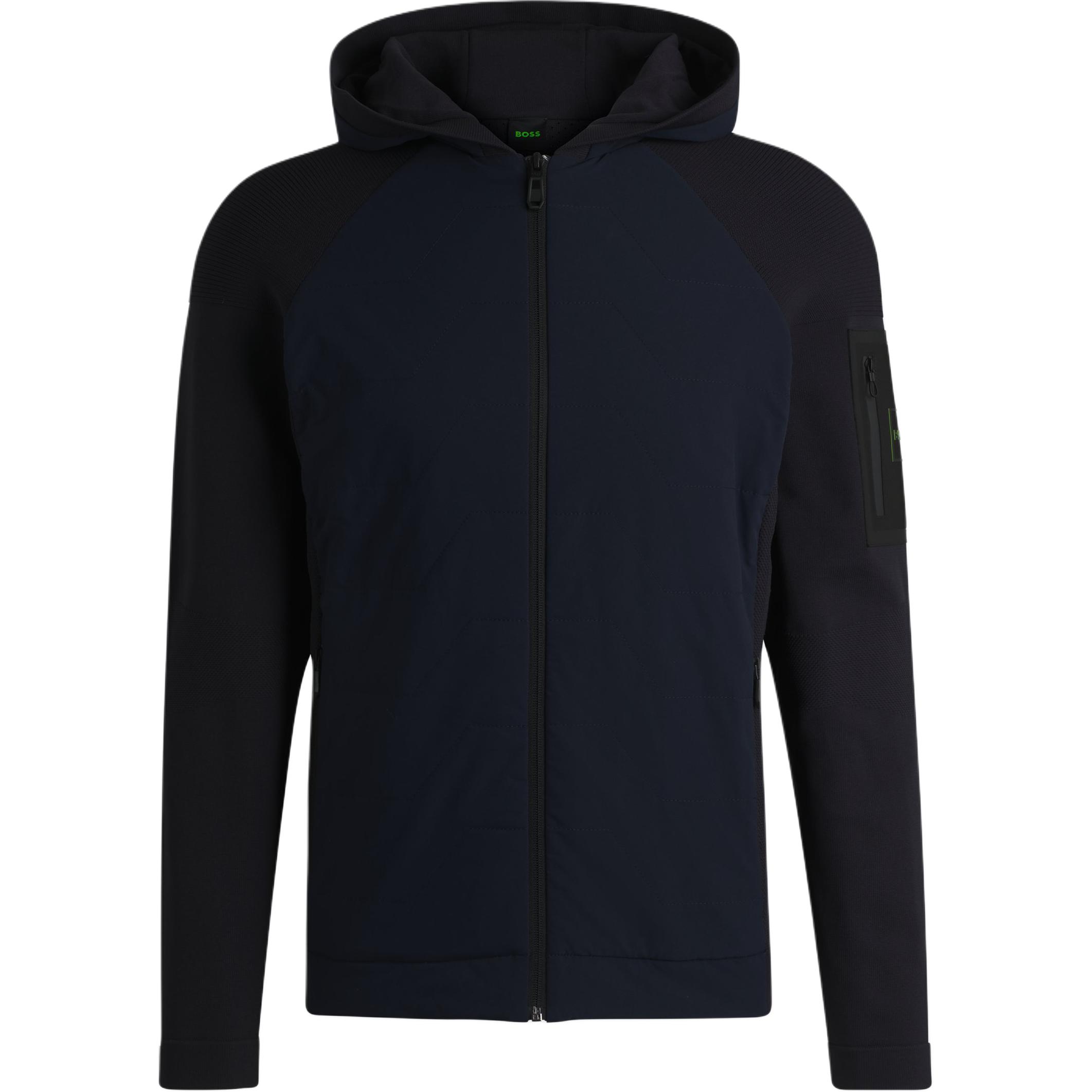 

HUGO BOSS Пуховик FW24 мужской темно-синий, Dark Blue
