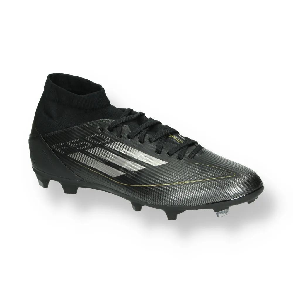 Футбольные бутсы adidas F50 League Mid FG/MG, черный — фото 2