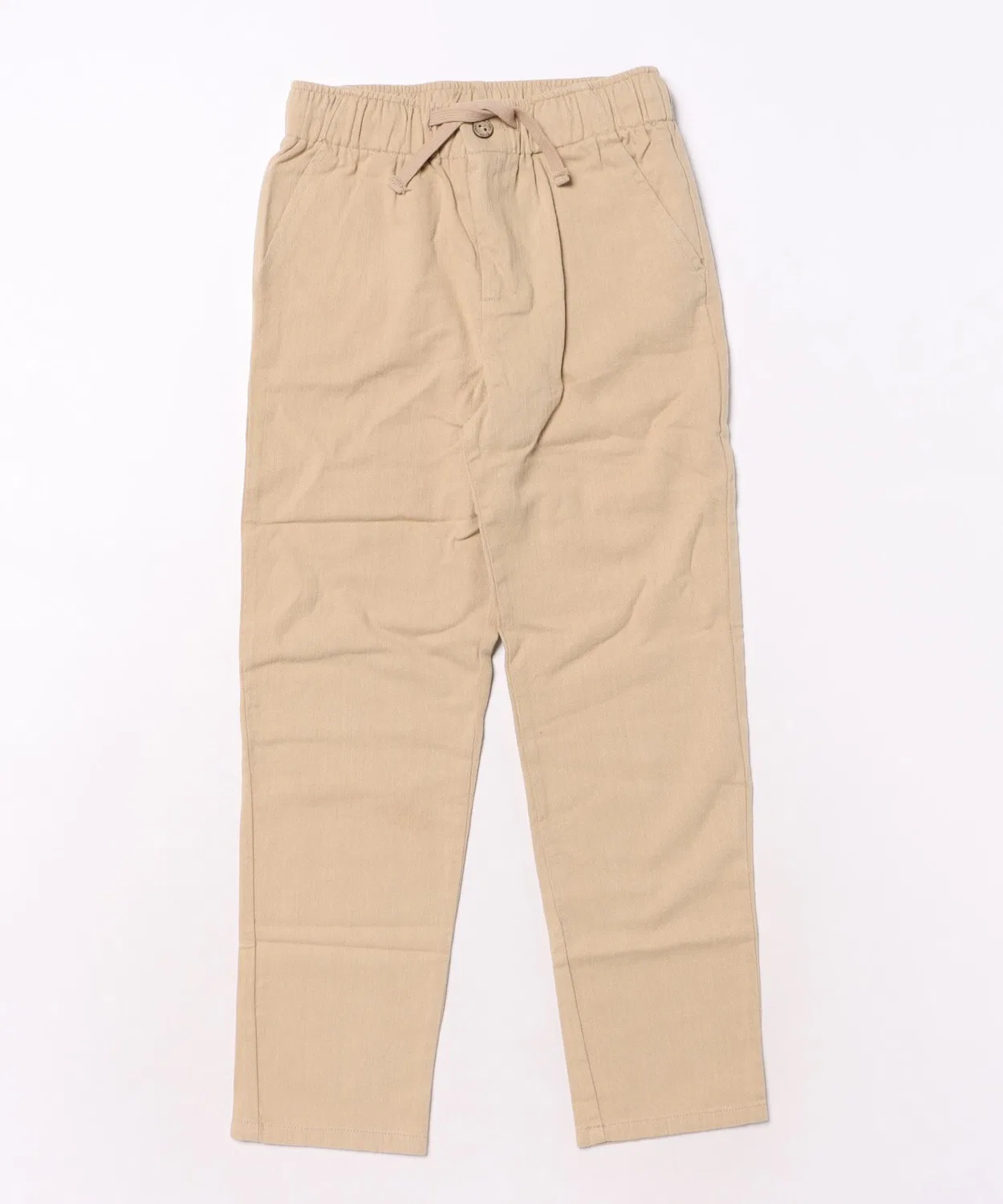 Детские классические штаны с утяжкой Rylee + Cru, Beige
